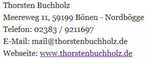 Adresse und Kontaktdaten